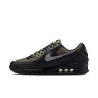 Nike Air Max 90 Sneakers Black Brown Green Dark Grey