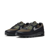 Nike Air Max 90 Sneakers Black Brown Green Dark Grey