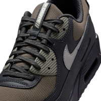 Nike Air Max 90 Sneakers Black Brown Green Dark Grey