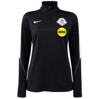 Nike KNVB ARAG Scheidsrechters Trainingstrui 1/4-Zip 2026-2028 Dames Zwart Wit