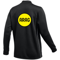 Nike KNVB ARAG Scheidsrechters Trainingsjack 2026-2028 Dames Zwart Wit