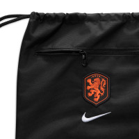 Nike Nederland Academy Gymtas Zwart Oranje Wit