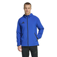 adidas Tiro Travel Windbreaker Blue Black