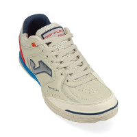 Joma Top Flex Zaalvoetbalschoenen (IN) Beige Blauw Felrood Zilver