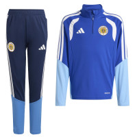 Survêtement adidas FFK Curaçao 1/4-Zip 2026-2028 bleu pour enfants