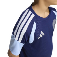 adidas Ajax Training Set 2026-2027 Kids Dark Blue Light Blue