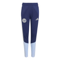adidas Ajax Hooded Tracksuit 2026-2027 Kids Dark Blue Light Blue
