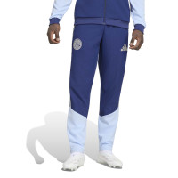 adidas Ajax Presentation Tracksuit 2026-2027 Dark Blue Light Blue