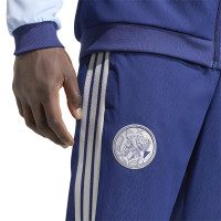 adidas Ajax Presentation Training pants 2026-2027 Dark Blue Light Blue