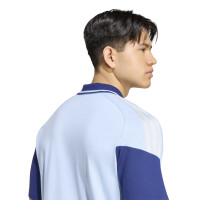 adidas Ajax Polo 2026-2027 Lichtblauw Donkerblauw