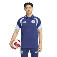 adidas Ajax Polo 2026-2027 Dark Blue Light Blue