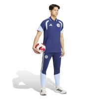 adidas Ajax Polo 2026-2027 Donkerblauw Lichtblauw