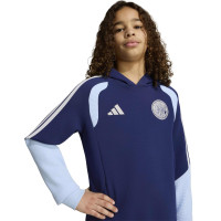 adidas Ajax Hoodie 2026-2027 Kids Donkerblauw Lichtblauw