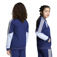 adidas Ajax Presentation Training Jacket 2026-2027 Kids Dark Blue Light Blue