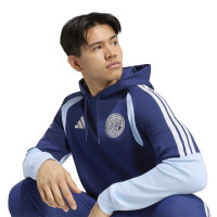 adidas Ajax Hoodie 2026-2027 Donkerblauw Lichtblauw