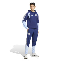 adidas Ajax Hoodie 2026-2027 Donkerblauw Lichtblauw