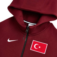 Nike Turkey Tech Fleece Vest 2026-2028 Red Black