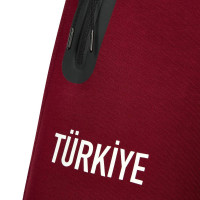 Nike Turkije Tech Fleece Trainingspak 2026-2028 Rood Zwart