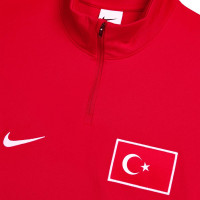 Nike Turkey Academy Pro Training sweater 1/4-Zip 2026-2028 Red Black