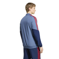 adidas Bayern Munich Presentation Tracksuit 2026-2027 Dark Blue Red Gold