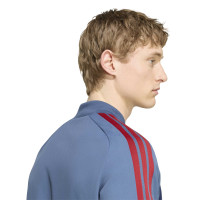 adidas Bayern Munich Presentation Tracksuit 2026-2027 Dark Blue Red Gold