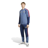 adidas Bayern Munich Presentation Training Jacket 2026-2027 Dark Blue Red Gold