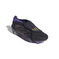 adidas Predator Elite FT Kaká Gras Voetbalschoenen (FG) Zwart Goud Paars