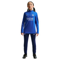Nike Inter Milan Strike Trainingstrui 1/4-Zip 2026-2027 Kids Blauw Donkerblauw Wit