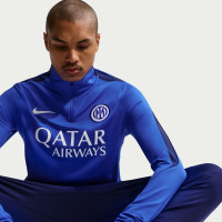 Nike Inter Milan Strike Trainingstrui 1/4-Zip 2026-2027 Blauw Donkerblauw Wit
