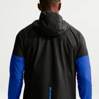 Nike Inter Milan City Side Trainingsjack 2026-2027 Zwart Donkerblauw Goudgeel