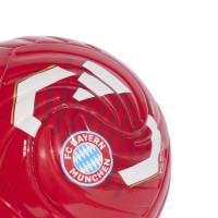 adidas Bayern München Mini Voetbal Maat 1 2026-2027 Rood Wit Goud