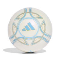 adidas Messi League Voetbal Maat 5 Wit Lichtblauw Goud