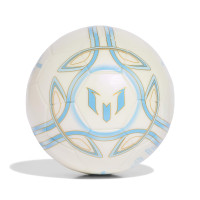 adidas Messi League Voetbal Maat 5 Wit Lichtblauw Goud