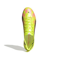adidas F50 Hyperfast EVO Too Light Gras Football Boots (FG) Neon Yellow Black Pink