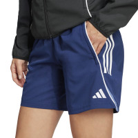 adidas Tiro 25 Competition Downtime Broekje Dames Donkerblauw Lichtblauw