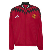 adidas Manchester United Stadium Tracksuit 2026-2027 Red Black White