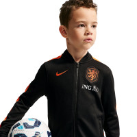 Nike Nederland Strike Trainingspak Full-Zip 2026-2028 Kleuters Zwart Oranje