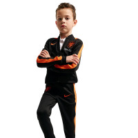 Nike Nederland Strike Trainingspak Full-Zip 2026-2028 Kleuters Zwart Oranje