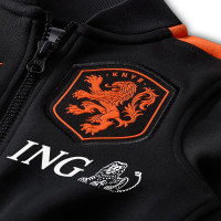 Nike Nederland Strike Trainingspak Full-Zip 2026-2028 Baby Zwart Oranje