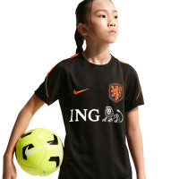 Nike Nederland Strike Trainingsset 2026-2028 Kids Zwart Oranje