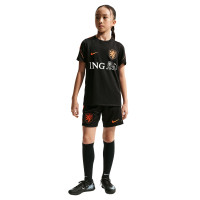 Nike Nederland Strike Trainingsbroekje 2026-2028 Kids Zwart Oranje