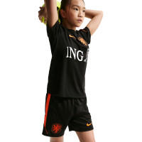 Nike Nederland Strike Trainingsbroekje 2026-2028 Kids Zwart Oranje