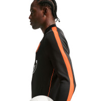 Nike Netherlands Strike Full-Zip Tracksuit 2026-2028 Black Orange