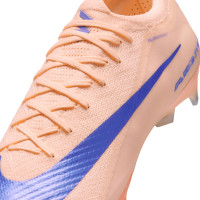 Nike Zoom Mercurial Vapor 16 LV8 Elite Gras Voetbalschoenen (FG) Zalmroze Donkerblauw Paars