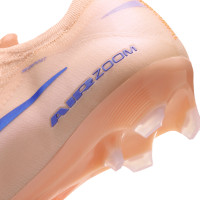 Nike Zoom Mercurial Vapor 16 LV8 Elite Gras Voetbalschoenen (FG) Zalmroze Donkerblauw Paars