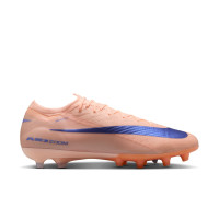Nike Zoom Mercurial Vapor 16 LV8 Elite Artificial Grass Football Boots (AG) Salmon Pink Dark Blue Purple