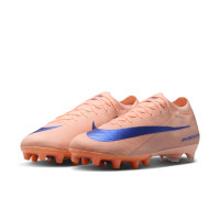Nike Zoom Mercurial Vapor 16 LV8 Elite Artificial Grass Football Boots (AG) Salmon Pink Dark Blue Purple