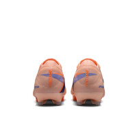 Nike Zoom Mercurial Vapor 16 LV8 Elite Artificial Grass Football Boots (AG) Salmon Pink Dark Blue Purple