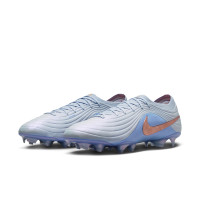 Nike Tiempo Maestro LV8 Elite Gras Voetbalschoenen (FG) Lichtblauw Paarsblauw Brons
