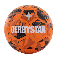Derbystar Streetball Straatvoetbal Maat 5 Oranje Zwart Wit